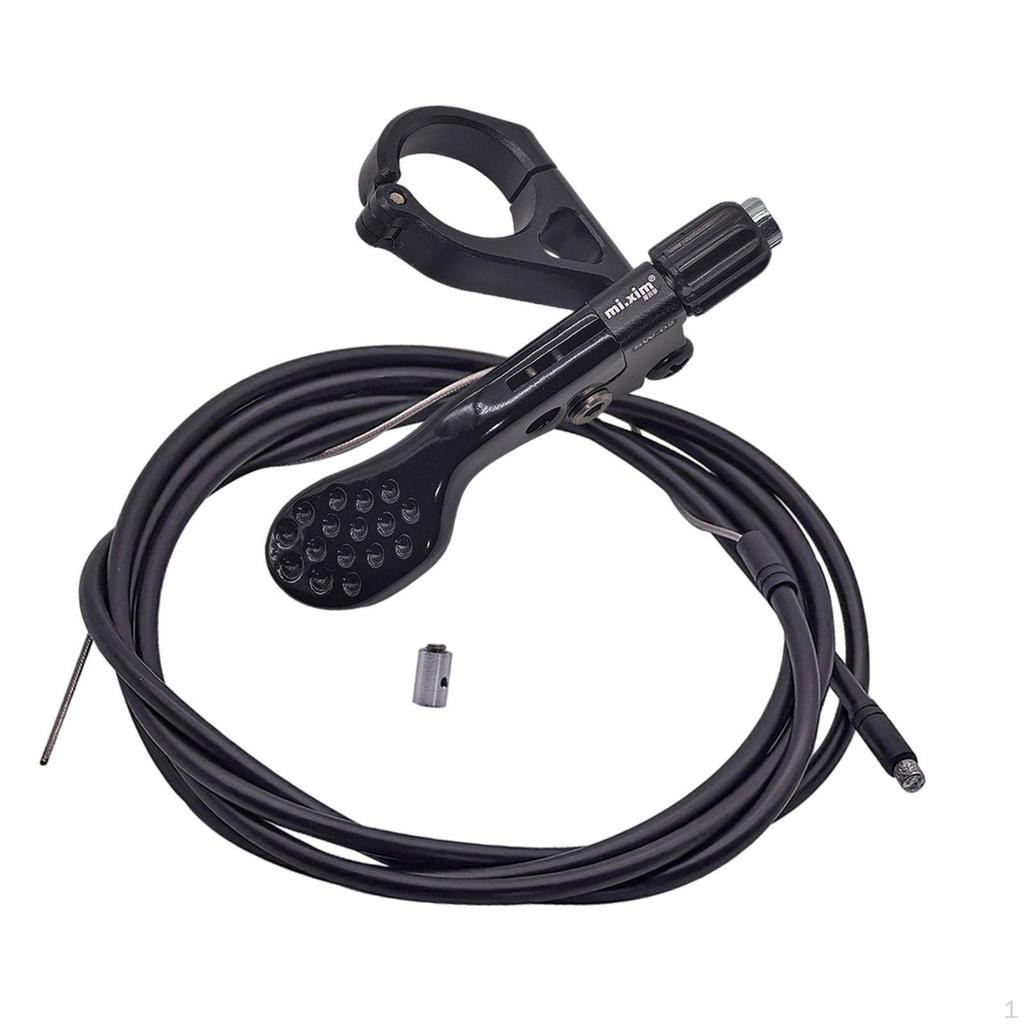 Bike Dropper Post Lever for External and Internal Routing Mountain Road Bikes