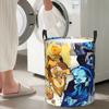 Shadow Milk Cookie Run Kingdom Cute Cartoon Anime Foldable Laundry Baskets Dirty Clothes Toys Storage Basket Home Organizer Bag