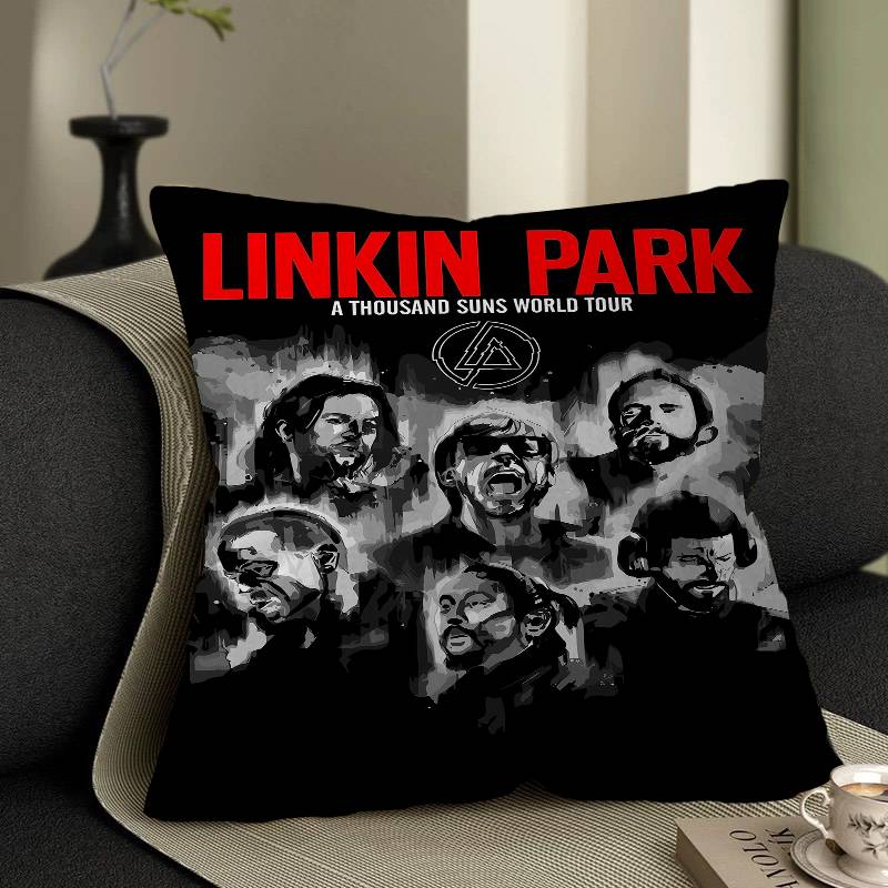 Band L-Linkin P-Park Cool Personalized Pillow Dust Cover Bedroom Kids Party Decoration Pillowcase Birthday Children Gift
