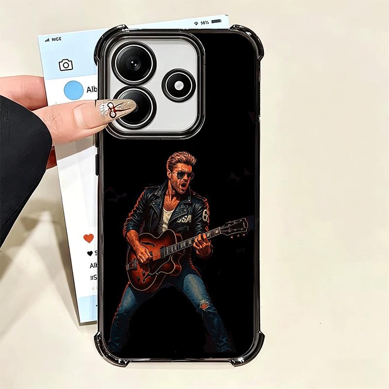 George Michael Soft Phone Case For Xiaomi Poco X7 X8 Pro Max X6 X5 X3 F8 Ultra F7 M8 M7 M5S Redmi 15C 15A 15 14C 13C 12C 13 12