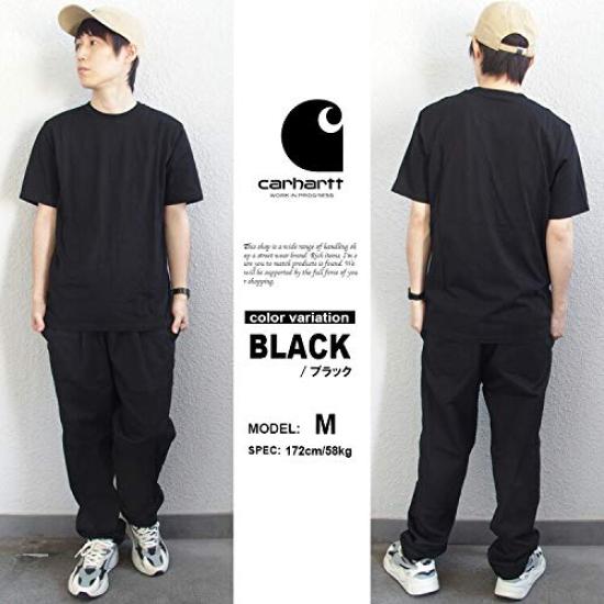 Progress WIP Tričko s krátkým rukávem BASE TEE EU Model L ČERNÉ [Carhartt] Pracovní tričko s krátkým rukávem [I026264] [Položka]