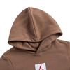 Jordan Hooded Pullover Fashion Sweatshirt Kids sweatshirt Dark-Brown DQ7939-205