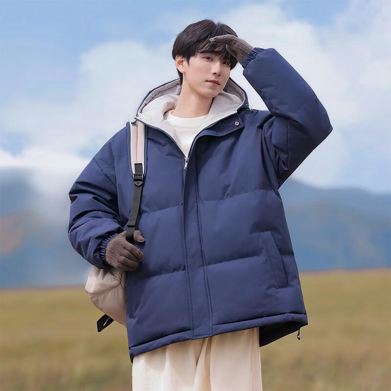 

VUUG Мужская зимняя куртка с капюшоном и утеплителем M