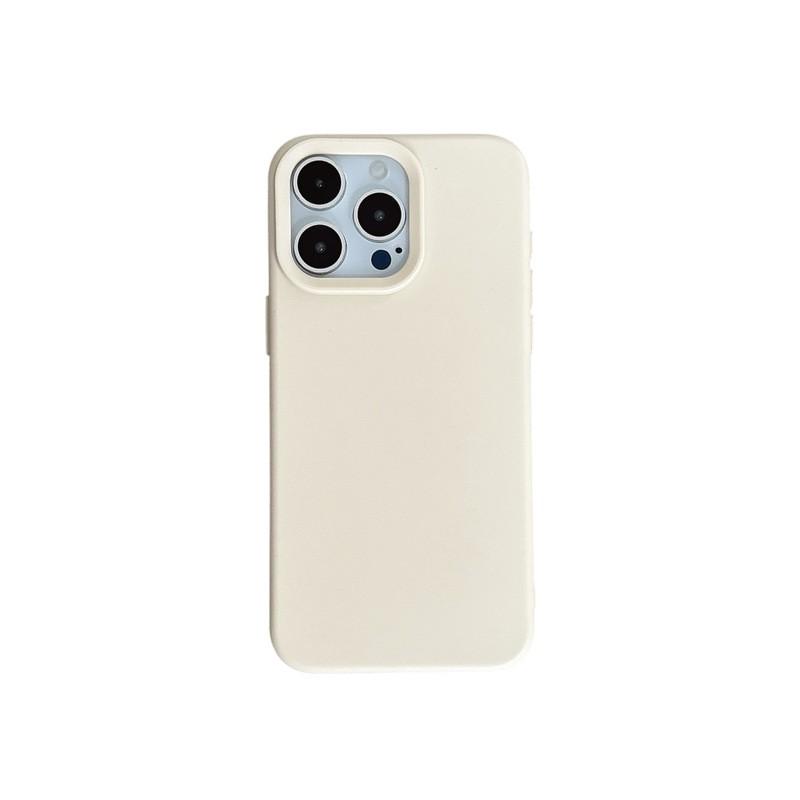Slim TPU Phone Case IPhone 12 To 17 Series Shockproof Soft Cover In Solid Colors Minimalist Design Daily Use