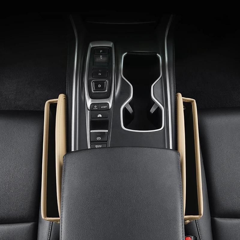 For KIA RIO 4 K2 Sorento Car Seat Side Gap Filler Storage Box Sundries Tidying Tray For A Neat And Tidy Car Interior Accessories
