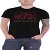 AC_DC T-shirt Hell Aint A Bad Place to Be Bandlogo Officieel Unisex Zwart