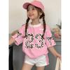 Children's Short-sleeved Set Spring Summer Number 23 Bow Fashion Boy's and Girl's Short-sleeved Casual Set