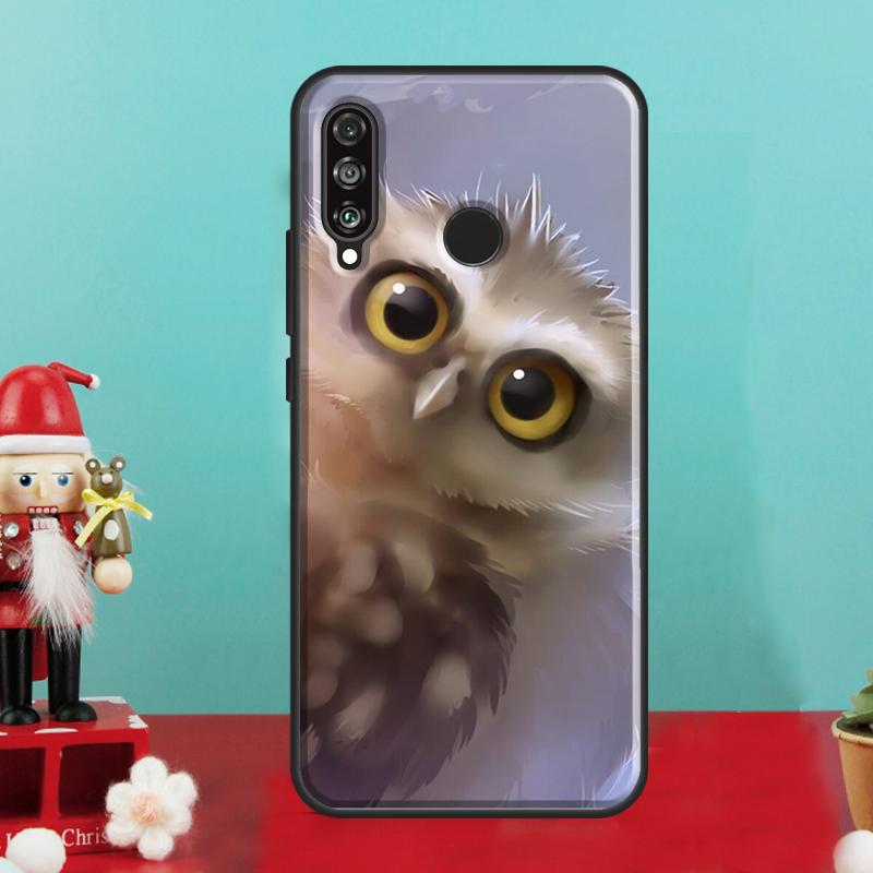 Owl Watercolor Animal For Huawei Nova 12i 12s 11i 5T Y90 Y70 Y60 Y61 Y91 Y72 9 10 SE P60 Pro P20 P30 P40 Lite Case