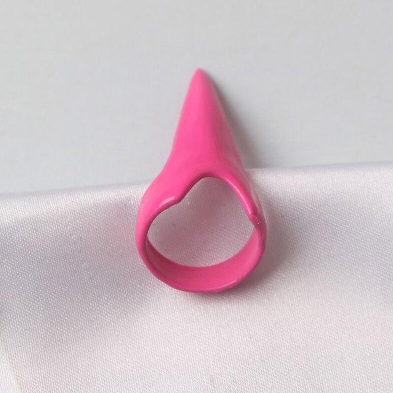 Elegante Retro Punk Krallen Nagelringe Praktisches Accessoire für trendbewusste Frauen Verstellbarer Legierungsmodeschmuck Geschenke