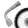 Motorcycle Air Valve, 90° Extension, Tire Valve Extension Adapter, L-Shaped, Air Valve, For Moped