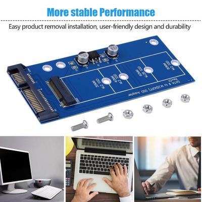 Hot M2 NGFF Ssd SATA3 SSDs Turn Sata Adapter SATA To NGFF Expansion Card Adapter High Speed High-power Wholesale Dropshipping