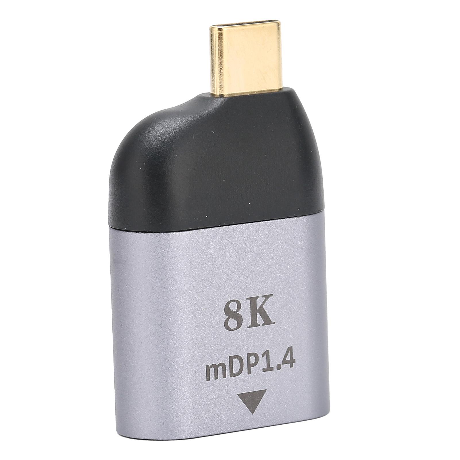 

Портативний адаптер TypeC Male на MiniDP 4K при 60 Гц для пристроїв виведення відео з ОС Windows Android OS X