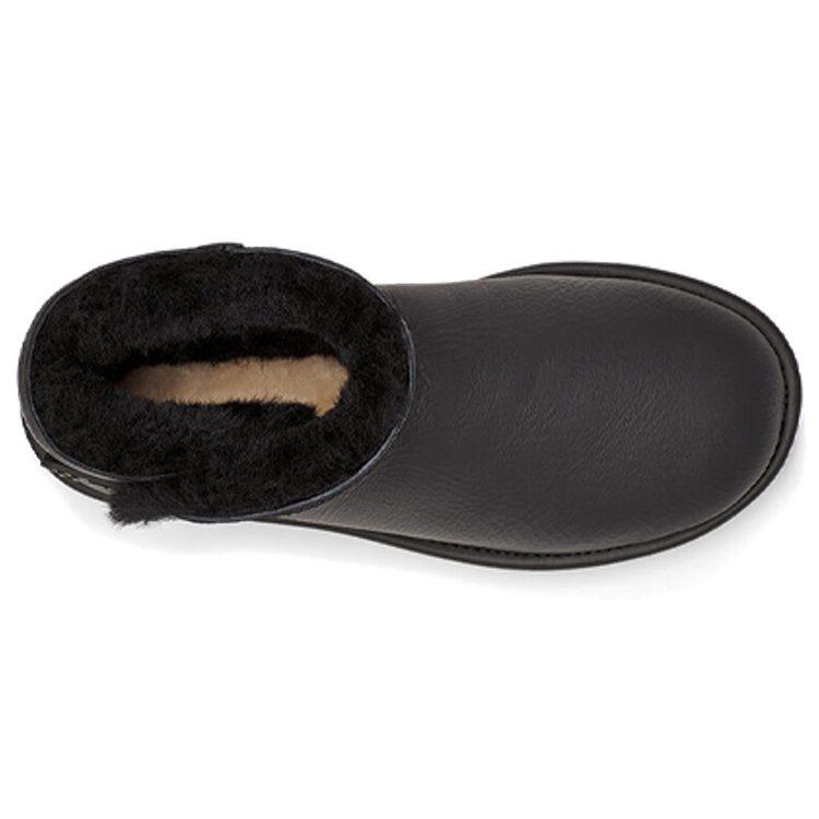 UGG Mini Bailey Logo Strap 'Black' Women's 1123623-UMBL