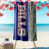 BUF Bills Print Beach Towel, Large Soft Quick Dry Towel for Beach Camping Swimming