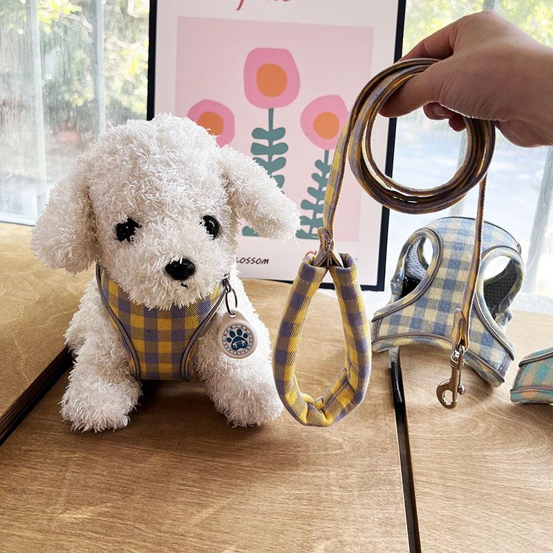 Special Chest Back for Pet Leash Adjustable Anti-break Free Cute Dog Leash for Pet Gardening Dog Chest Back Puppy Accessories
