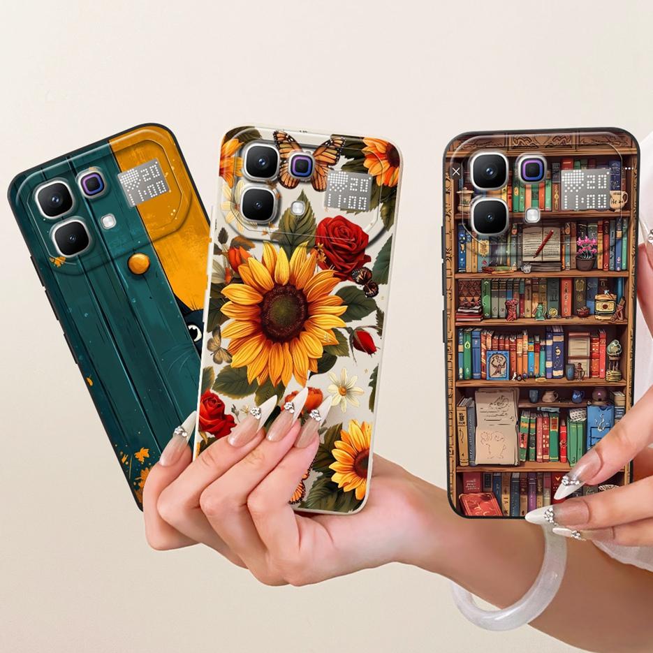 For Infinix Note 60 Pro Case X6878 Cute Dog Rabbit Cover Shockproof Soft Silicone Case For Infinix Note 60 Pro Note60 X6879 Bags