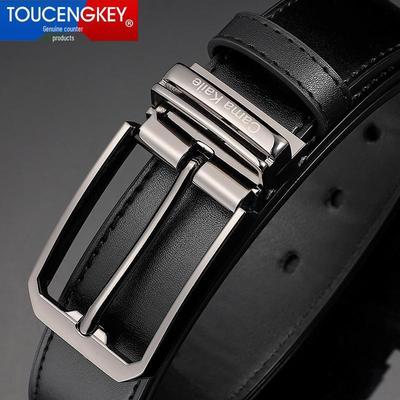 2026 Men's Genuine Leather Pin Buckle Belt - Fashionable and Versatile for Formal Wear