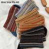 5 Pair Retro Harajuku Socks Korean Style Mid-calf Socks Fashion Striped Socks  for Women