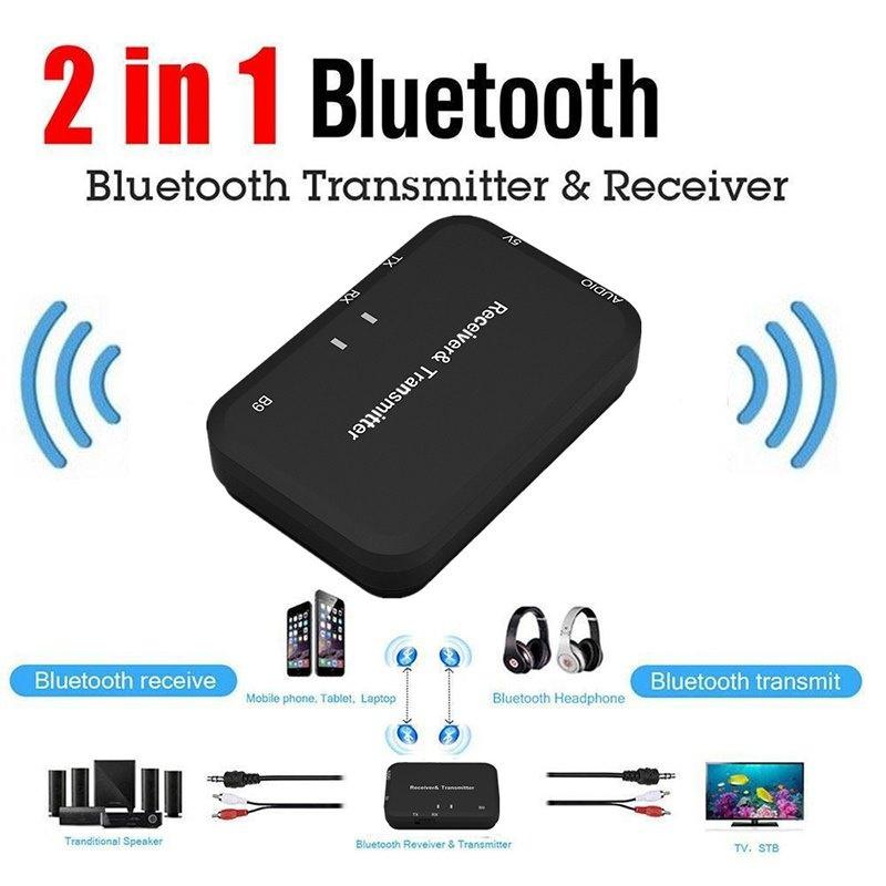 High Quality 2 In 1 Bluetooth Transmitter & Receiver for Android IOS Phone System PAD