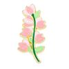 Month Flowers Enamel Pins Iris Lily Hydrangea Peach Blossom Brooch Lapel Badge Cartoon Plant Jewelry Gift for Kids Friends
