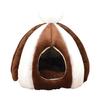 Nuevo Nido Cálido de Invierno para Gatos Yurta Engrosada Perrera para Perros Pequeños Nido Cerrado para Mascotas Villa para Gatos