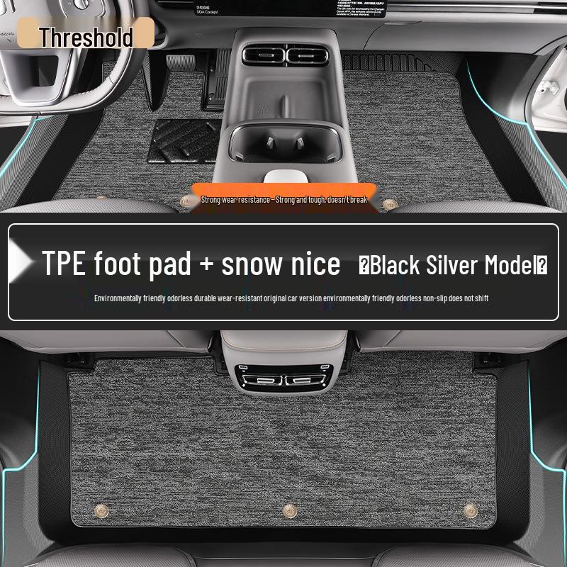Zeekr X 2026 Full Coverage TPE Car Floor Mats - Custom Fit Carpet Accessories
