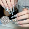 12 Grid Starfish Shell Nail Art Jewelry Set Aurora Conch Coconut Tree Diy Wear Nail Diamond Accessories