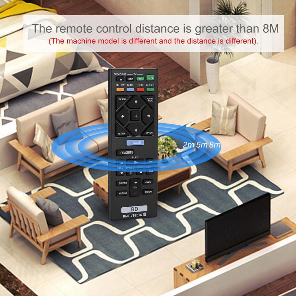 Replacement RMTVB201U DVD BluRay Remote Control For SONY BDPS3700 BDPBX370