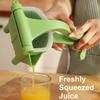Manual Citrus Juicer Hand Press for Lemon Lime Orange Efficient Juice Extractor with V-Shape Spout Easy To Clean Kitchen Juice Squeezer for Home Bar