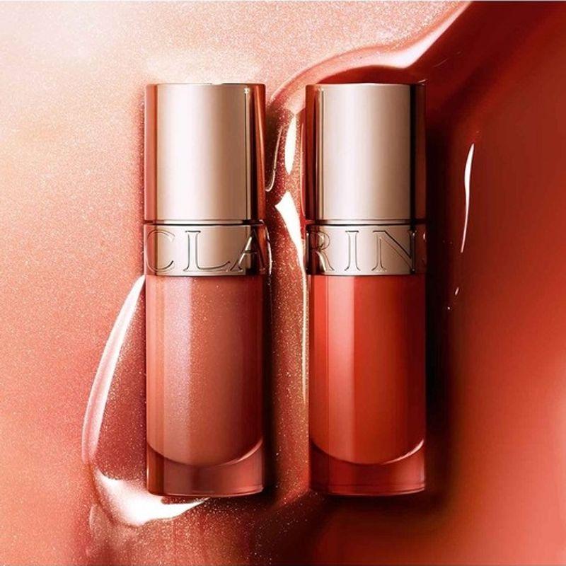 CLARINS Lip Comfort Oil 7ml (Paris Rendez-Vous Collection) Model Name-28 Rosie Grace