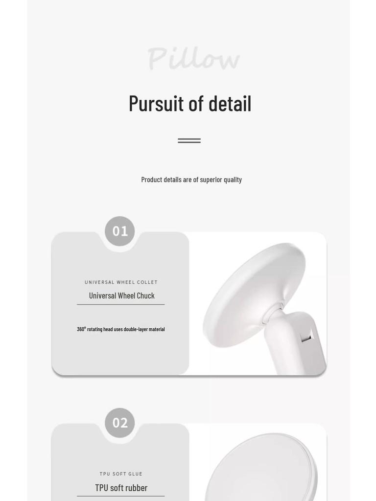 Happy MagSafe Pillow Stand: Versatile Magnetic Holder for Phone/Tablet In Bed, Sofa, Table, or Floor for Live Streaming or Relaxing.