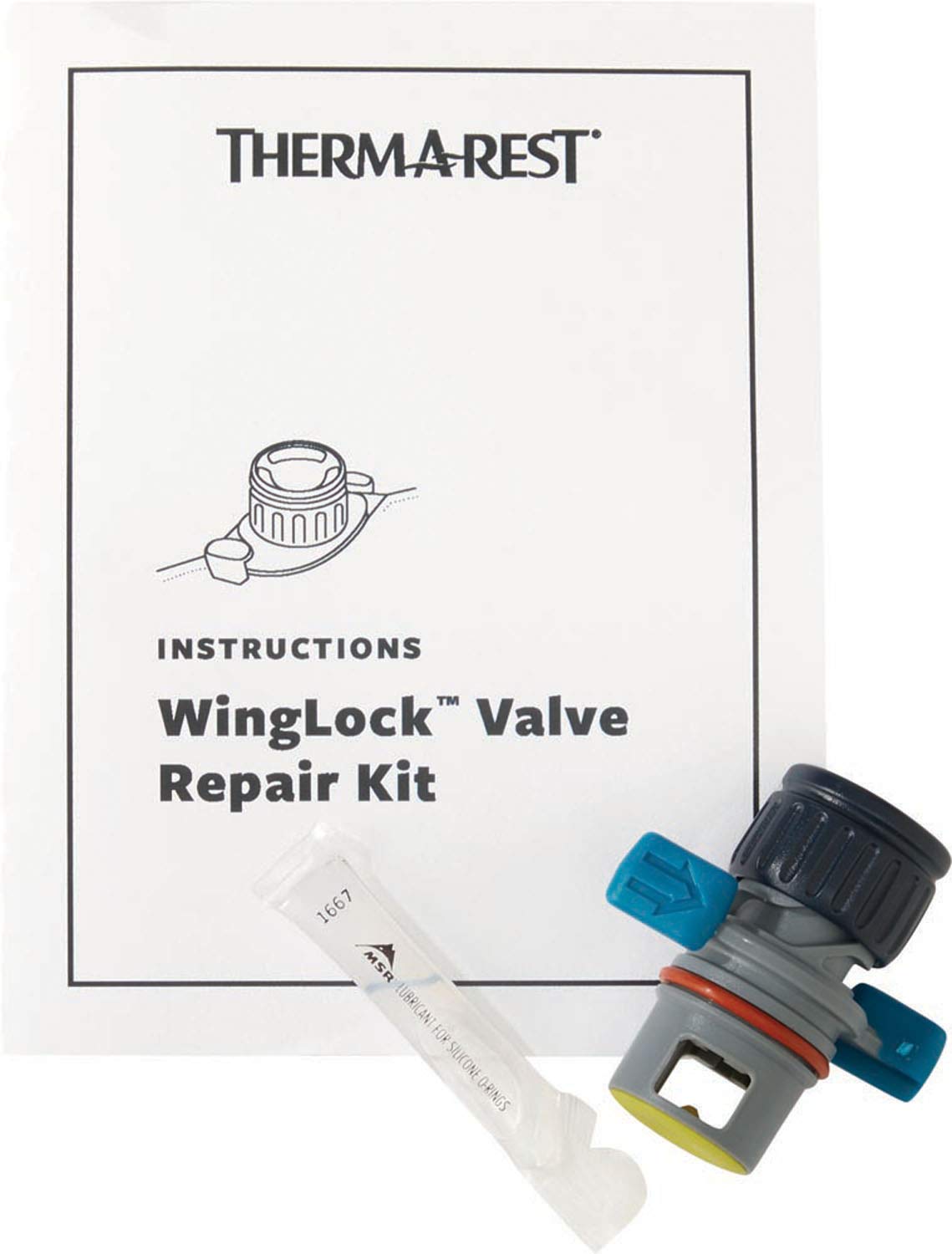 

THERMAREST Winglock Repair Kit for Outdoor Camping Mattress Japanese 30122 [Genuine Product]