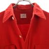 PENNEYS 50s Vintage Chamois Cloth Long sleeve shirt 15-151/2 Red Men's Used