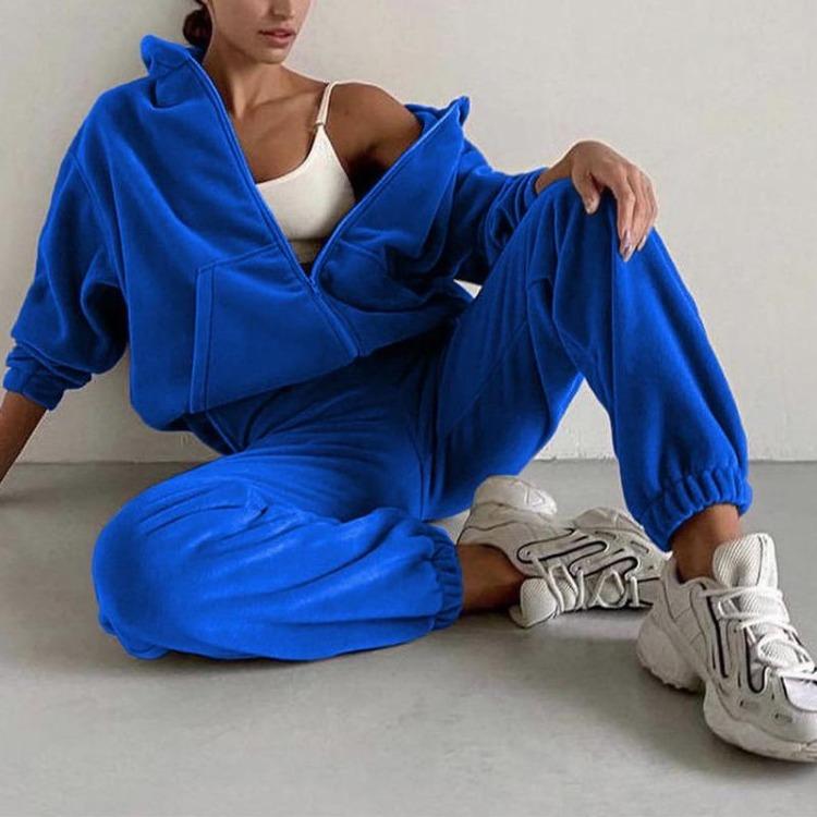 Women Casual Fashionable Sports Sweatshirt Suit