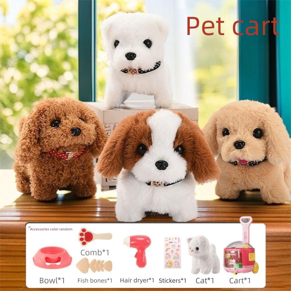 

Плюшевий робот-цуценя, що вигулює гуляючу іграшку для собак, нова плюшева іграшка для дітей із цуценям Style 1