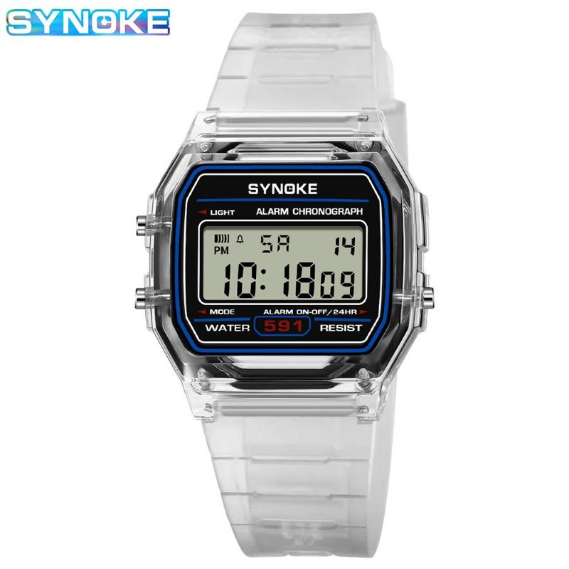 Top Brand New Electronic Watch Retro Classic Small Square Student Sports Watch Lightweight Design Advanced Watch