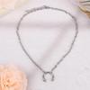 Retro Hip-hop Style Titanium Steel Necklace Party Punk Rivet Pendant Unisex Choker Gothic Y2K Jewelry