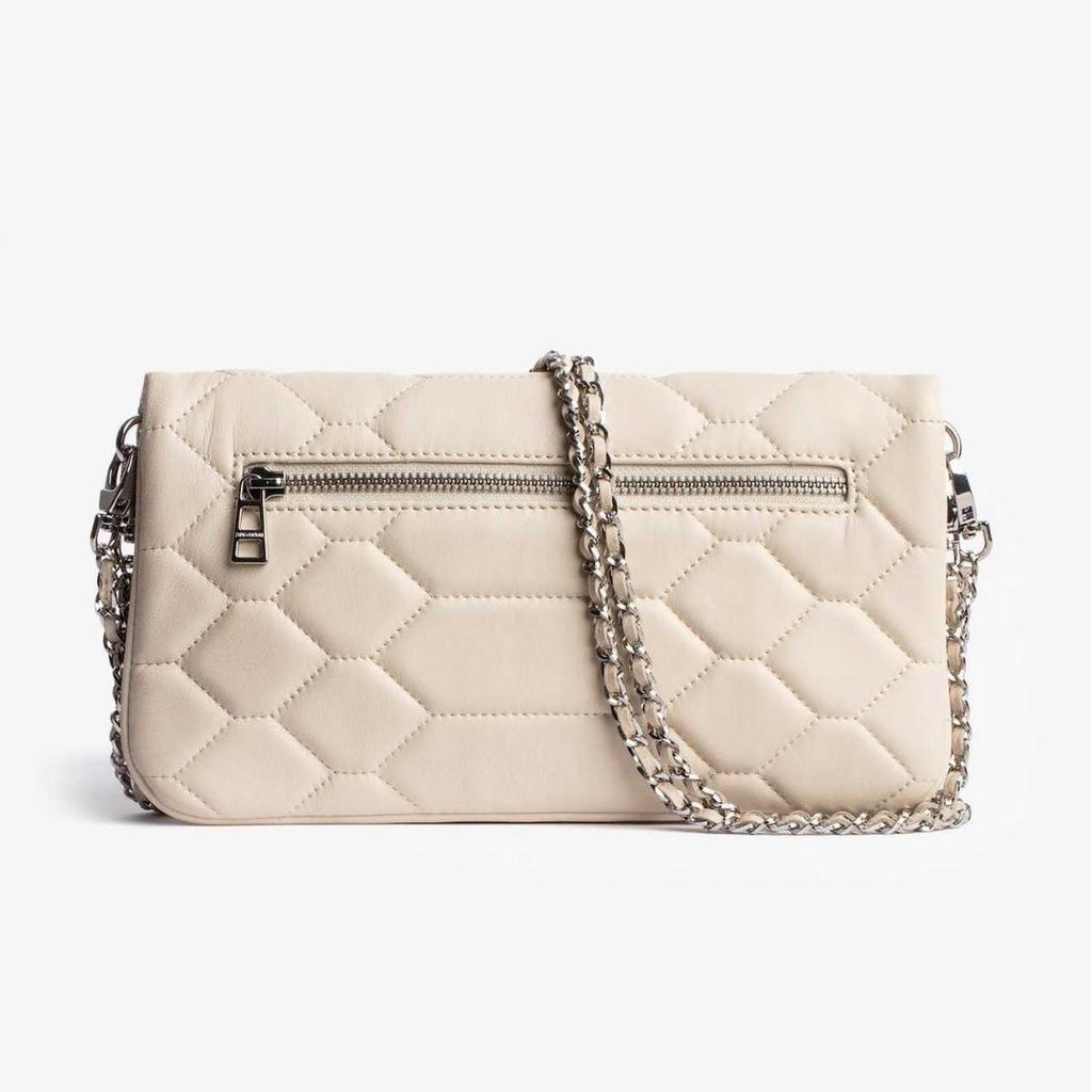 French ZV bag new cross-border foreign trade diamond-encrusted wing chain bag women's crossbody simple casual trend bag