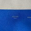 Used CELINEShoulder Bag Beige/blue Leather Women