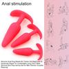 Silicone Wearable Anal Beads Plug for Women