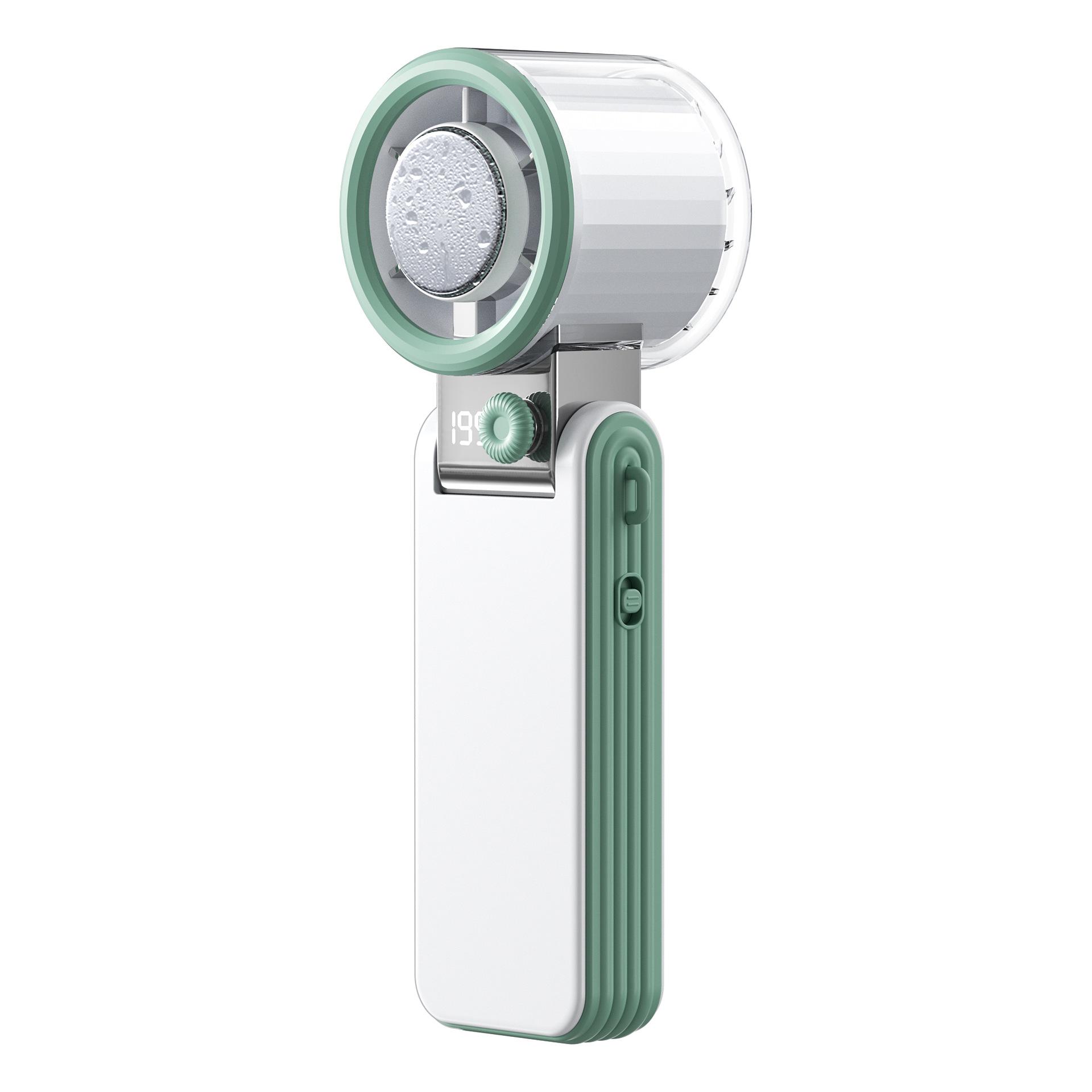 2026 USB Mini Handheld Fan with Semiconductor Refrigeration and Ice Pack 3600mAh