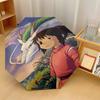Spirited Away Windproof Auto 8 Rib Folding Umbrella Portable Outdoor Parasol