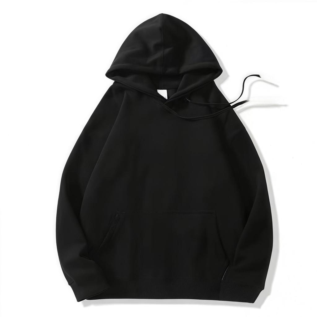 Customizable Men's Casual Loose Fit Hoodie 320g Cotton - Add Your Logo