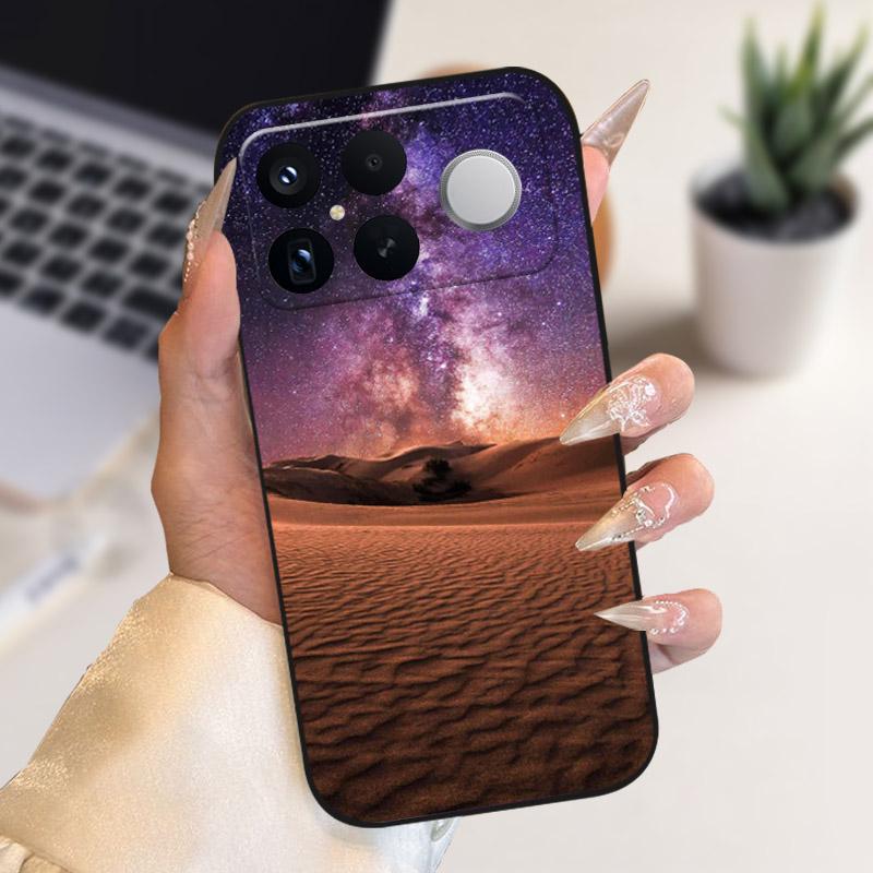 Etui do POCO F8 Ultra Modne Odporne na Wstrząsy Pokrowiec na Telefon Silikonowe Miękkie Zderzak TPU Dla Xiaomi POCO F8Ultra Powłoka Fundas Kreskówka Capa