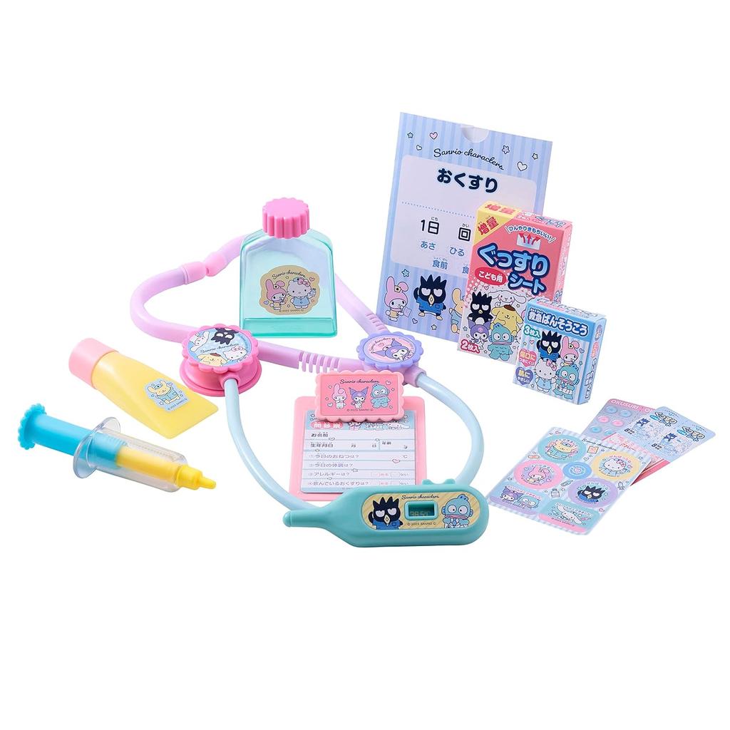 Maruka Sanrio Characters Doctor Set Toy Role Play 3 Years Up 192605