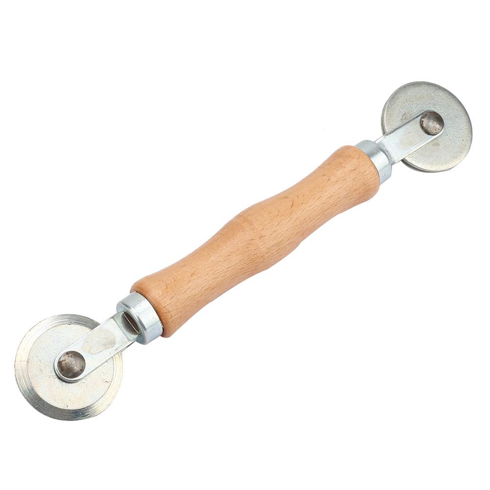 Wooden Handle Aluminum Alloy Wheel Repair Tube Stitch Puncture Patch Tyre Roller Bearing Tool