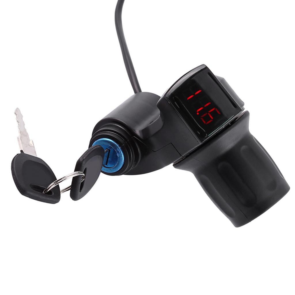 Electric Bike Throttle Display Handle Button for Voltage Identification
