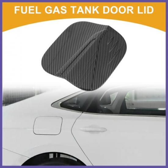 Fuel Tank Door Cap for Honda Civic 22-25 Gas Tank Flap Carbon Fiber