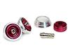 Plastic Model Deal Up Metal Vernier Set of 2 R-STYLE (3-Part Set) - (C-2 Red)