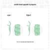 usmile Double-Line Dental Floss Picks